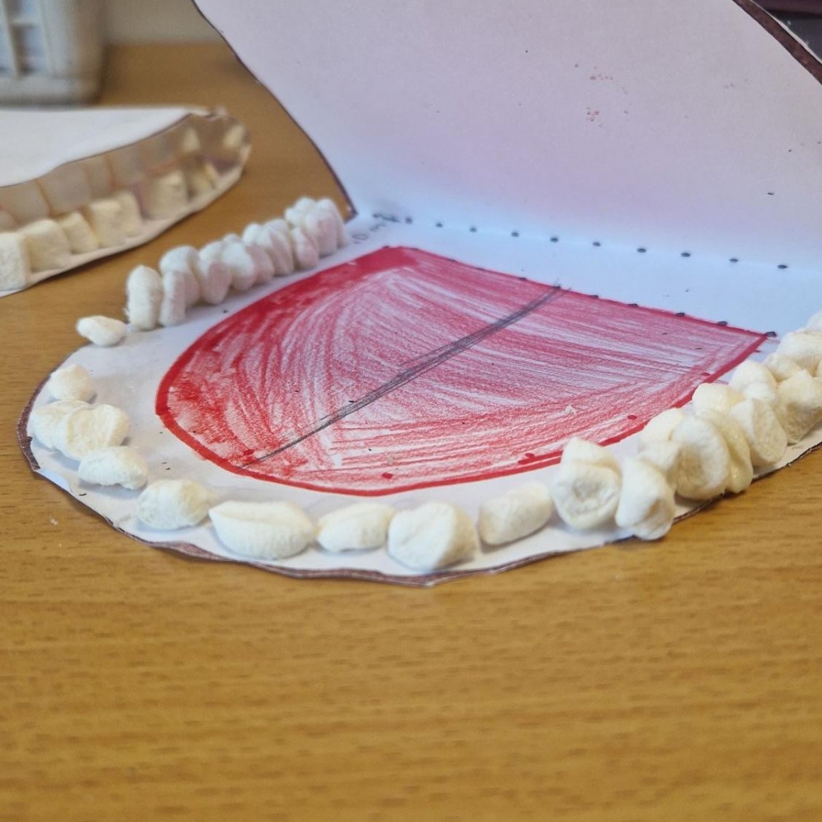 Sheen Mount Primary - Marshmallow mouths!